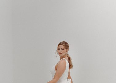 Minimalistische Brautkleider für jede Braut