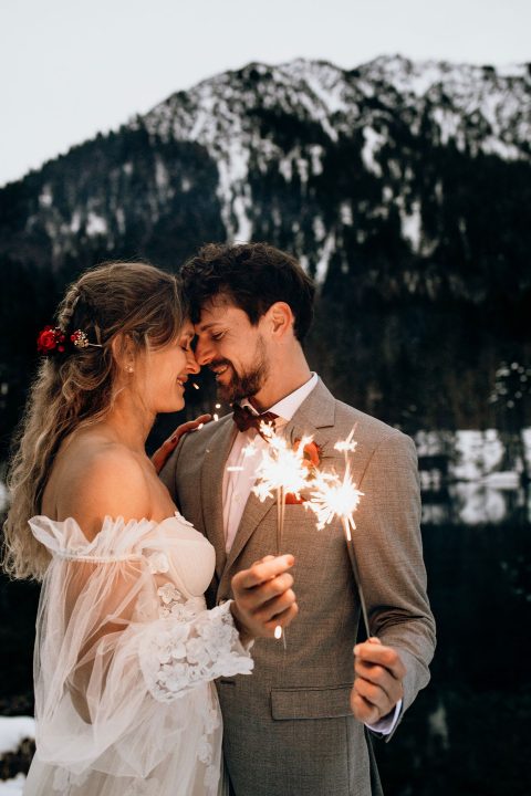 Winterlich Heiraten im Kleinwalsertal