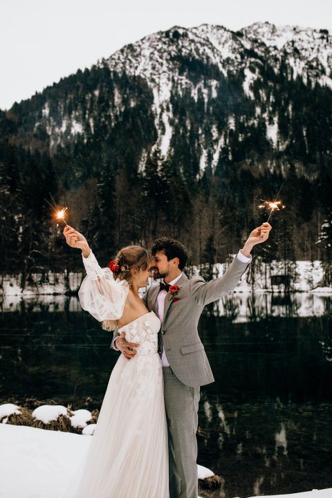 Winterlich Heiraten im Kleinwalsertal