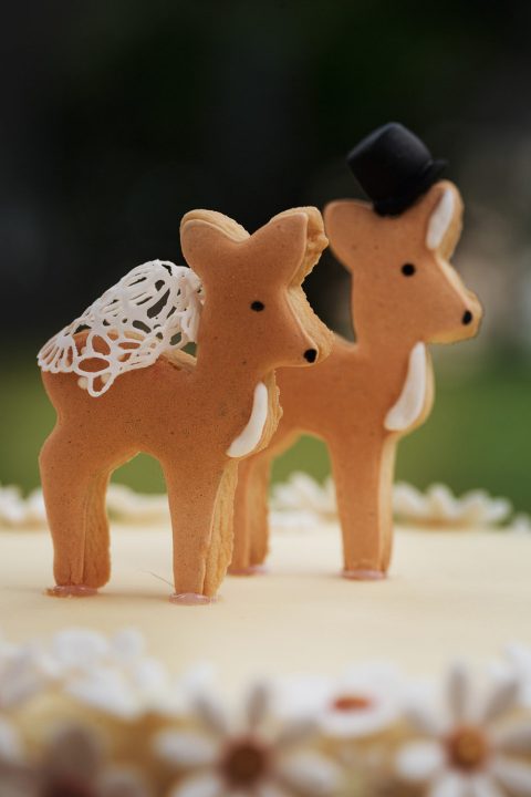 Bambi inspiriertes Hochzeitskonzept für die Kleinen