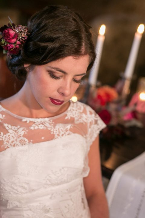 Elegante Boho-Hochzeitsinspiration im alten Bahnhof Gare du Neuss